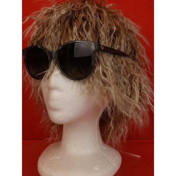 GUCCI PEARL GRAY GOLD GG 3833/F/S R4IHA ROUND CAT EYE 434093 SUNGLASSES ITALY main image 7
